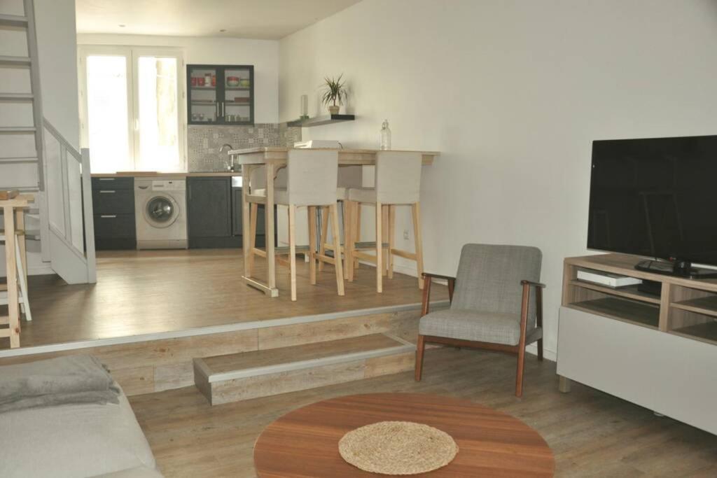 Appartement Duplex avec belle térasse au centre de Bayonne Extérieur photo